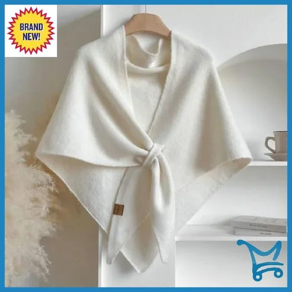 Large Soft Polyester Shawl Wrap Cape Scarf Blanket Multi-Use Accessory
